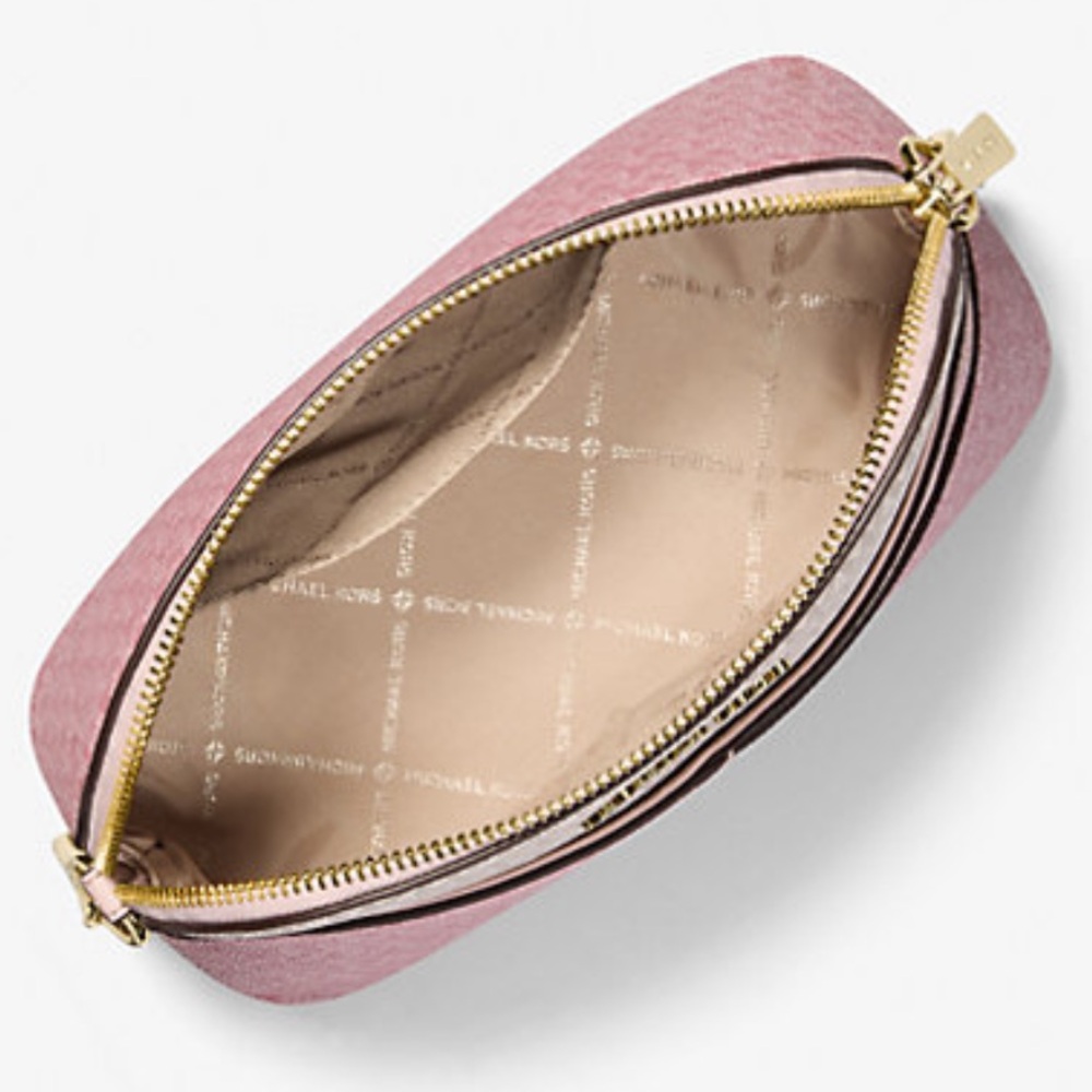 🌷 Michael Kors Jet Set Travel Medium Color-Block Signature Logo Crossbody Bag 🌷 - Picture 7 of 16